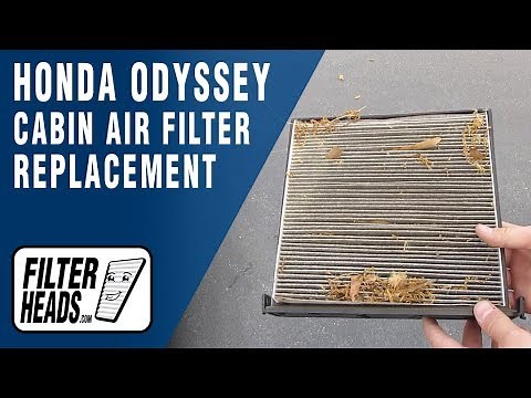How to Replace Cabin Air Filter 2005 Honda Odyssey | AQ1058C