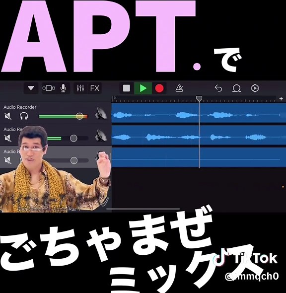 いよいよ年末なので、素敵な音ネタたちをごちゃ混ぜにマッシュアップしてみました。 是非最後まで聴いて下さい🔊 #トラックメイカー #ガレージバンド #アレンジ #マッシュアップ #ミックス #apt
