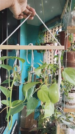 Easy DIY Wall Hanging Plant Hangers 🌿✨ #shorts #diy #plants #DIY