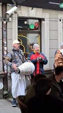 Maha Harinama, chanting of the Holy Names of the Lord in Riga, Latvia, May 9, 2025.