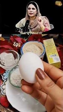 Skin Tightening egg white Face Mask | Anti-Aging Natural Glow Remedy #shorts #skincare #ytshorts