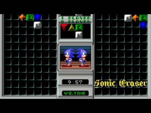 SONIC ERASER (SEGA MEGA DRIVE) GAMEPLAY ANDROID