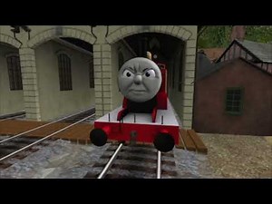 Thomas and the magic railroad Thomas and James Diesel 10 trainz remake