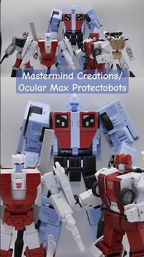 Mastermind Creations/Ocular Max Protectobots team lineup #transformers #protectobots #defensor