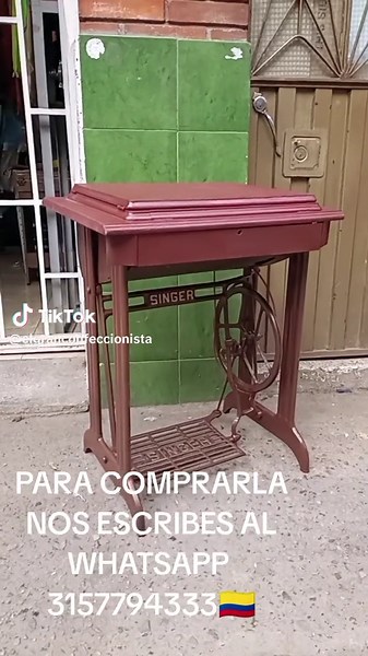 Máquina de Coser Singer Antigua 1928 en Venta