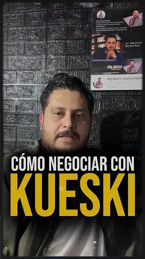 HOW TO NEGOTIATE WITH KUESKI