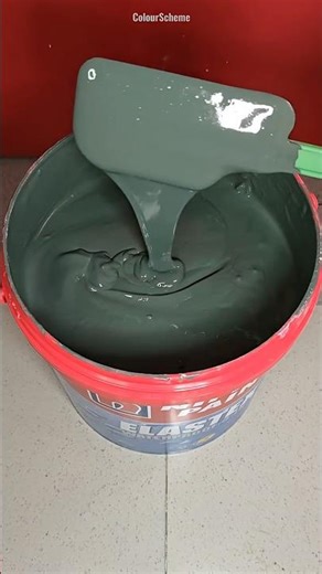 Color Mixing | Making Black Green Paint! #paint #colors #machine #mixing