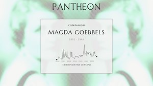 Magda Goebbels Biography | Pantheon
