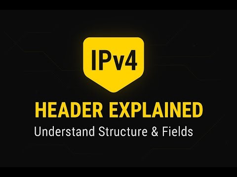 IPv4 Header Explained | Fields, Structure & Packet Format (Full Guide)