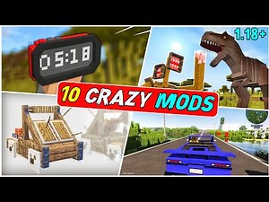 TOP 10 Crazy MINECRAFT MODS That Will Blow Your Mind !!