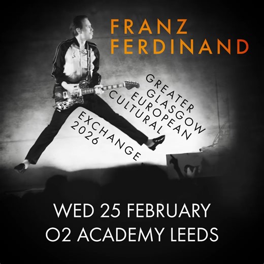 Get ready for a night of indie rock anthems and electric energy as Franz Ferdinand head to Leeds 🎸 | O2 Academy Leeds