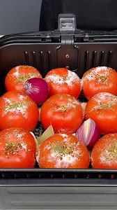 ¿Sabías que si pones tomates en la freidora de aire! | Receitas Aprenda Argentina