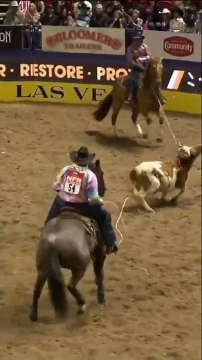 Clint Summers and Jake Long 2024 NFR Team Roping Average Champions