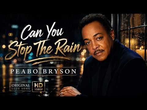 Can You Stop the Rain – Peabo Bryson | Classic Love Song | Lyrics Video