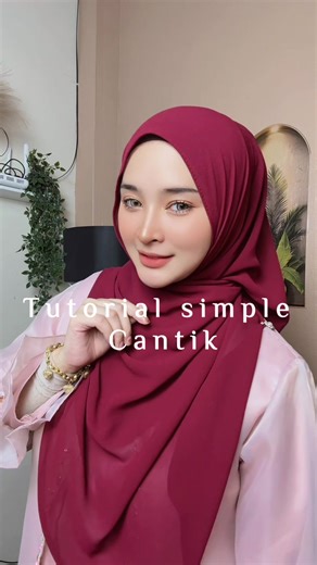 Tutorial Shawl Heavy Chiffon Bawal Selapis