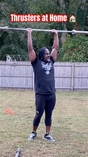 Great Full Body Exercise! #thrusters #crossfit #fitness #music #motivation #viral #shortsfeed #gym