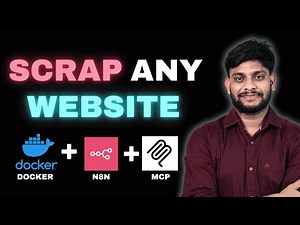 Scrap Any Website Using Docker + n8n + MCP | Agentic AI Project | Euron