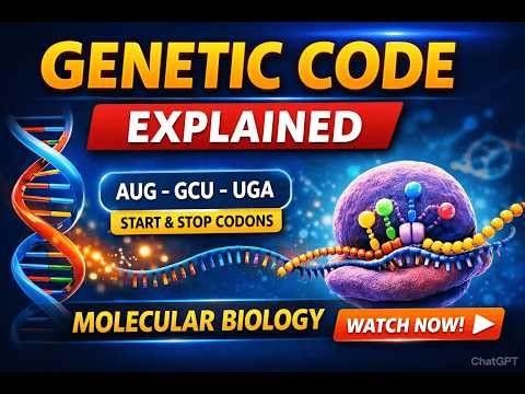 Genetic Code and Its Characteristics Explained | Molecular Biology Full Lecture