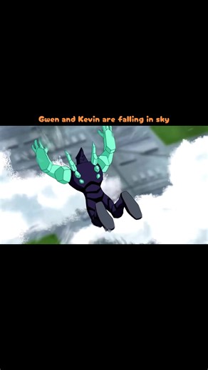 Gwen and Kevin's Sky Adventure in Ben 10 Ultimate Alien