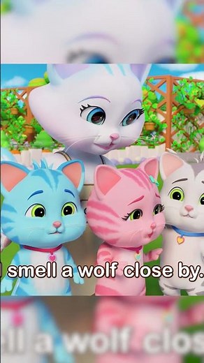 Mommy, I'm Scared! The Wolf is Here | Three Little Kittens | Jolly Jolly - Learn and Play