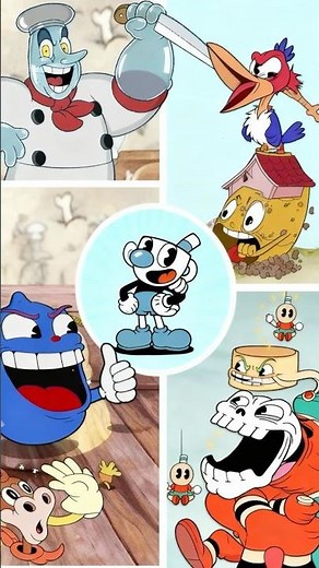 Cuphead + DLC All Bosses Speedrun