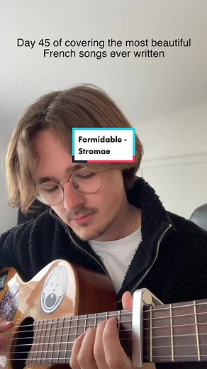 Day 45 of covering the most beautiful French songs ever written: Formidable - Stromae