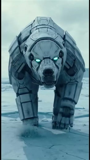 MECHA BEASTS POLAR BEAR | #shorts #beast #animals #machine #trending