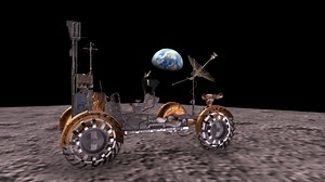 Lunar Roving Vehicle - Lrv2 - 3D model by Something