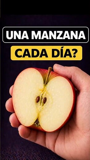 Eat 1 APPLE a day and see what happens 🍎