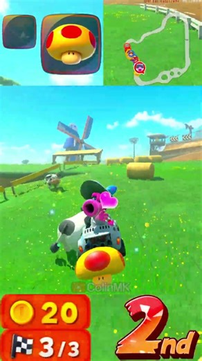 👑 GREATEST MARIO KART RACE OF ALL TIME PART 3!!! | Mario Kart World #shorts #mariokart