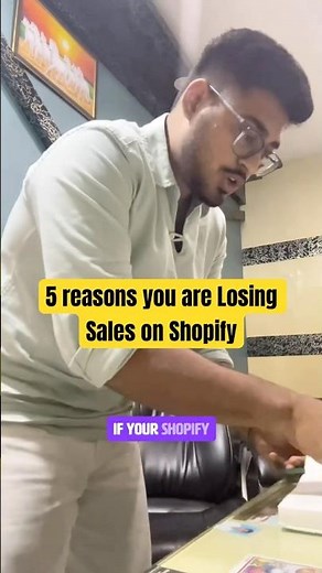 5 Reasons Why Your Shopify Store Is NOT Converting (Fix These NOW!) #sales #shopify #ecommerce
