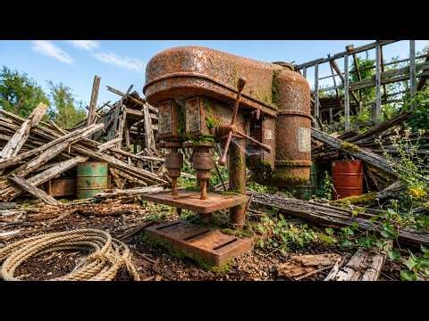 From Scrap to Masterpiece: Reviving a Forgotten Drill // Even the Beautiful Owner Wants It Back