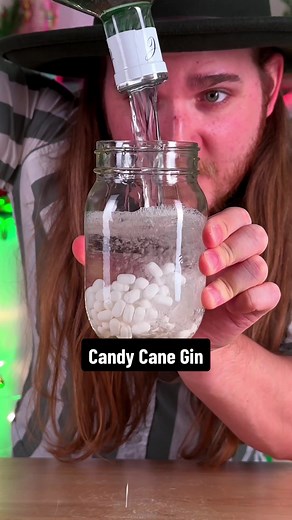 Making Candy Cane Infused Gin: A Festive Recipe