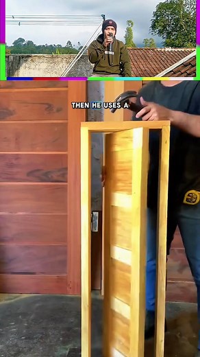 Creative carpenter's idea of installing cupboard doors without hinges #Tipsandtricks #Tutorials #Creativeidea #Practicalway #uniqe #Genius #woodworking #carpentryideas #woodcraf | Mang Bay