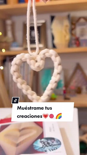 Tutorial de Macramé: Cómo Hacer un Corazón con Cordón de Algodón de 4mm