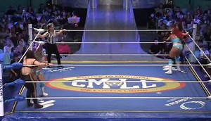 Las Chicas Indomables han sido derrotadas en el combate de Amazonas por Reyna Isis y Persephone. Sigue los pormenores de la función de #LunesClásicoCMLL en nuestro Twitter Oficial: x.com/cmll_oficial | CMLL