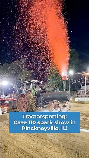 Case 110: Beautiful spark show in Pinckneyville, IL!