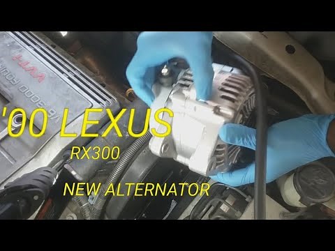 00 Lexus rx300 Alternator with loud whine FIX