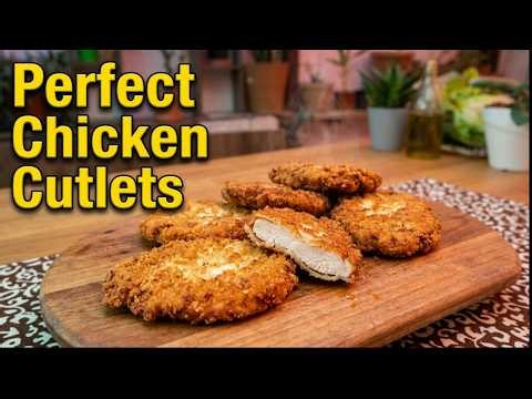 Perfect Chicken Cutlets in 8 Minutes | Easy & Crispy