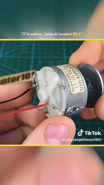 Small Motor, BIG Magic! 💰 #MotorHack #DIY #shorts