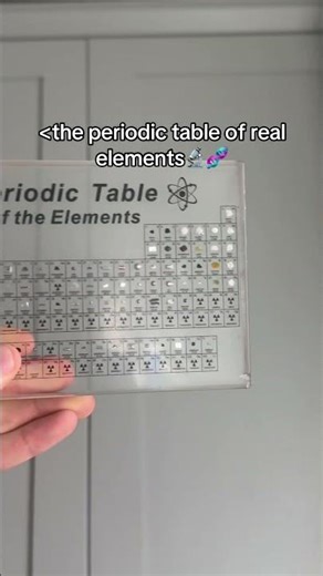 This Got Me An A+ In Chemistry🤯 #periodictable #science #chemistry