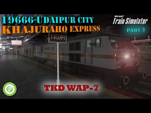 OR/MSTS | 19666 - Udaipur City-Khajuraho Express - part 3