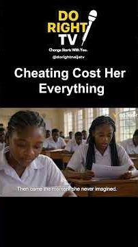 The Price of Cheating: A Powerful Lesson for Students