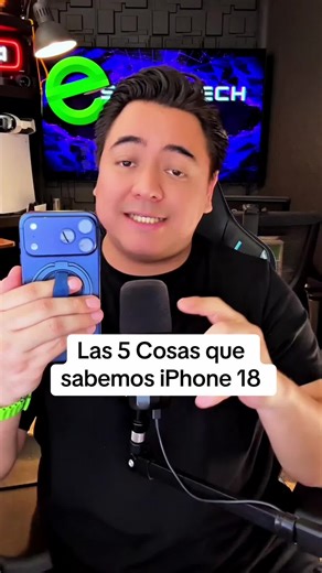 iPhone 18 Pro: Los 5 cambios más radicales y polémicos que vienen. Te compartimos los cinco cambios más importantes que Apple planea para el iPhone 18 Pro. Hablamos sobre la batería más grande de la historia, la pantalla sin isla dinámica con tecnología de vidrio micro transparente, la nueva cámara con apertura variable tipo DSLR, el procesador A20 de dos nanómetros con mejor rendimiento y eficiencia, y cómo Apple finalmente se está arriesgando con innovaciones radicales en hardware. #iPhone18Pr