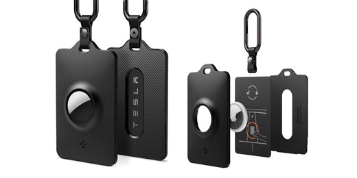 Spigen's new AirTag holder keeps tabs on your Tesla key card, now available at $25