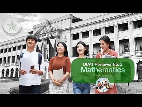 DCAT Reviewer No. 2: Mathematics | #reviewcentral #dcat #dlsu #freereviewer #animolasalle