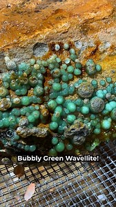 545K views · 14K reactions | Finding Bubbly Green Wavellite in...