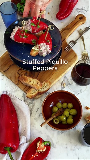Delicious Stuffed Piquillo Peppers Recipe for Tapas Lovers