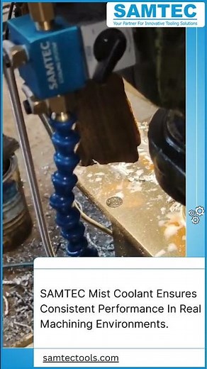 Samtec Mist Coolant System | Precision Cooling for CNC Machining