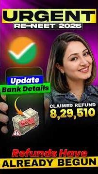 REFUND Started - NTA Refund Official Notice | RE-NEET 2026 #reneet2026 #reneet #nta #refund